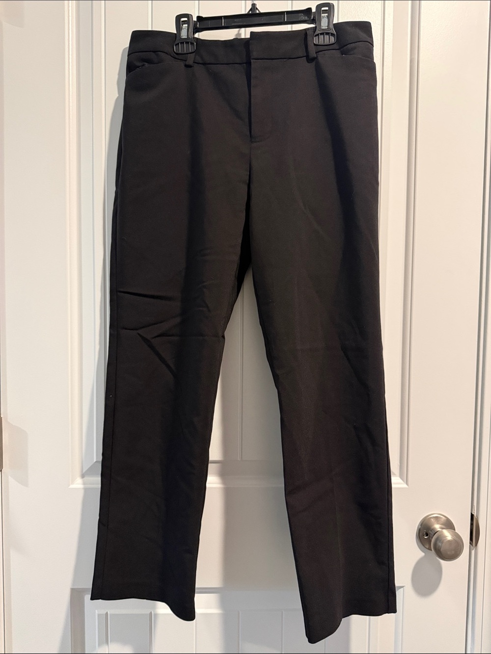 Black Women’s Straight-Leg Dress Pants - Unbranded